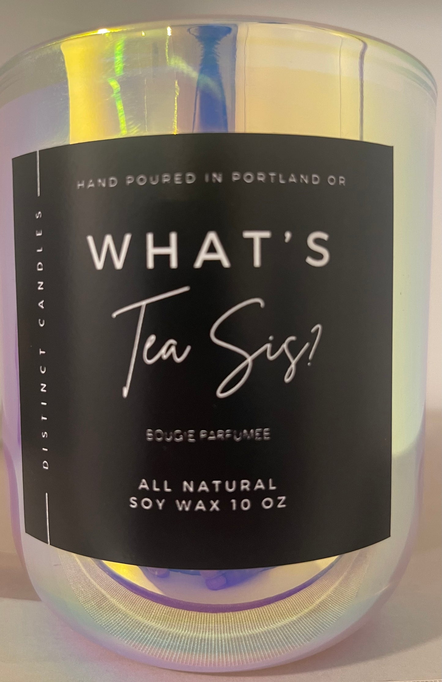 What’s Tea Sis? Prism Jar Fragrance notes of White Tea